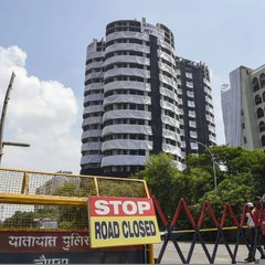 નોઈડાઃ ટ્વિન ટાવર આવતીકાલે માત્ર નવ સેકન્ડમાં તૂટી જશે, જુઓ વીડિયો