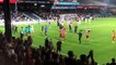 Luton players at full time against Sheffield United