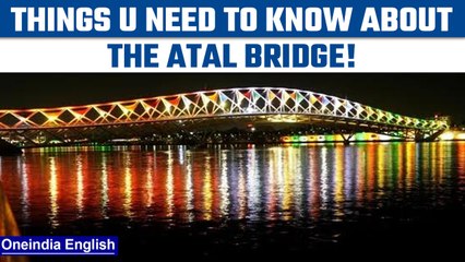 P.M. TO LAUNCH ATAL BRIDGE- THINGS U NEED TO KNOW ABOUT IT! |oneindia news * news
