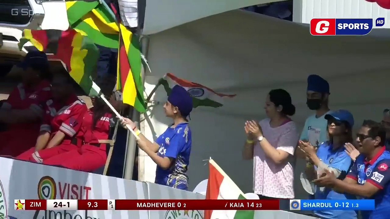 India vs Zimbabwe 2nd ODI 2022 full Highlights...