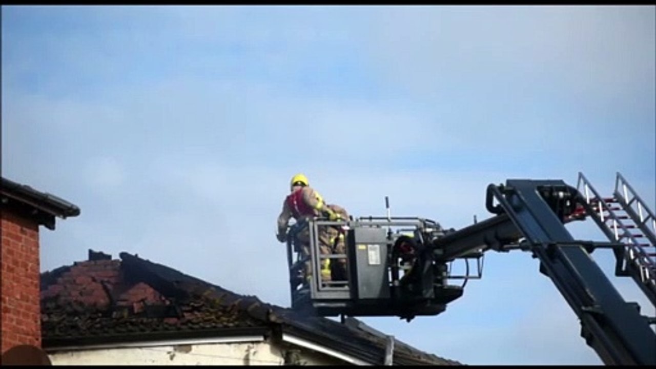 Blackpool blaze