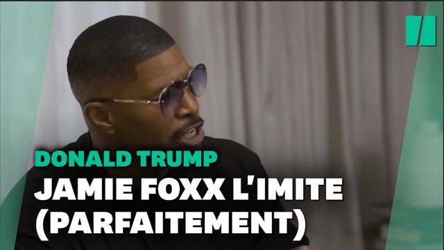 Jamie Foxx imite à la perfection Donald Trump (et c'est troublant)