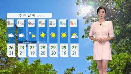 [날씨] 내일 아침 쌀쌀...큰 일교차 / YTN