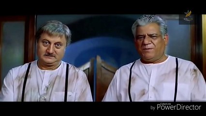 Anupam kher and om puri jail escape scene