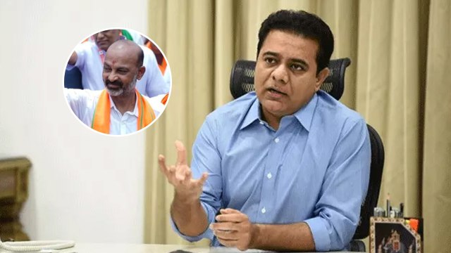 BJP VS KTR చెప్పులు మోయడానికి బిజెపి నాయకుల మధ్య తీవ్రమైన పోటీ *Politics