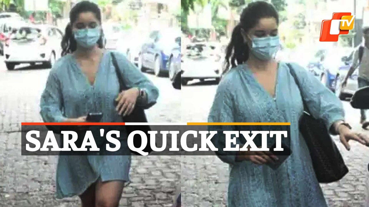 Sara Tendulkar Clicked As She Makes Quick Exit