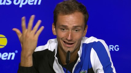 US Open 2022 - Daniil Medvedev : "I always say, I just want to be myself and see what people think of me, even sometimes if it's not good"