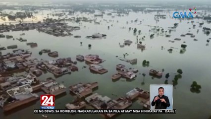 Hotel sa tabing-ilog, gumuho dahil sa ragasa ng baha | 24 Oras Weekend