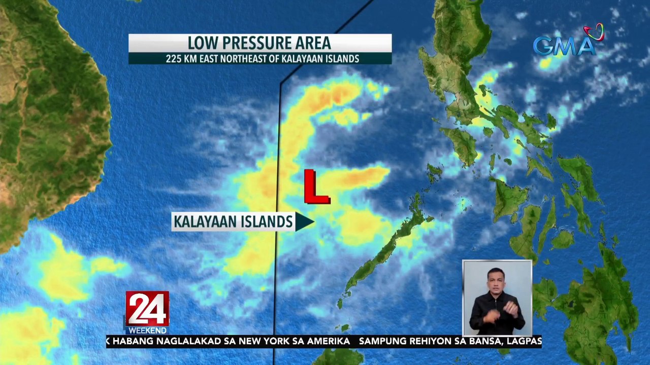 Weather update (August 27, 2022): Isang Low Pressure Area sa PAR, nalusaw; may panibagong LPA na binabantayan | 24 Oras Weekend