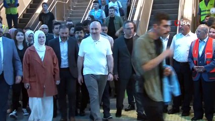 Bakan Karaismailoğlu milyonlarca İstanbulluya ‘müjde’ diye açıkladığı metro hattında test sürüşü yaptı