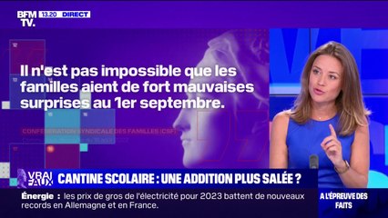 LA VÉRIF' - La cantine scolaire sera-t-elle plus chère en 2023?