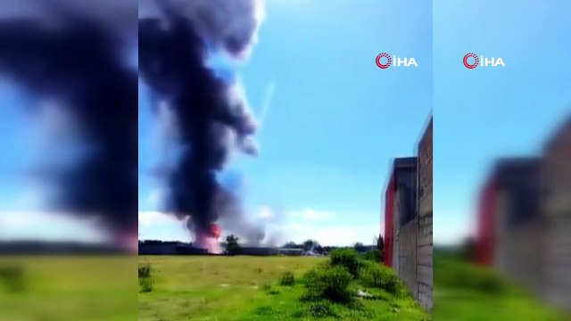 Petrol boru hattı patladı; 2 ev yıkıldı