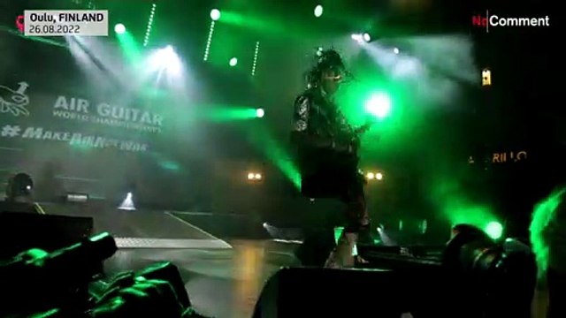 Air Guitar World Championship 2022 in Finland