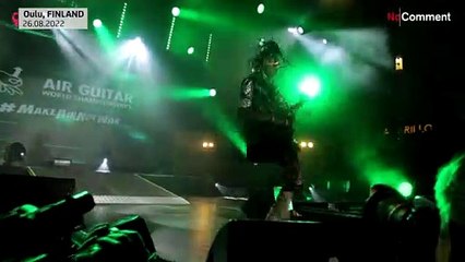 Air Guitar World Championship 2022 in Finland
