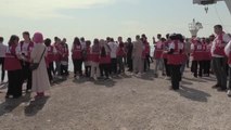 Çanakkale haber! ÇANAKKALE - Türk Kızılay, Çanakkale'de Halep Vapuru ve şehitleri için anı dalışı düzenledi