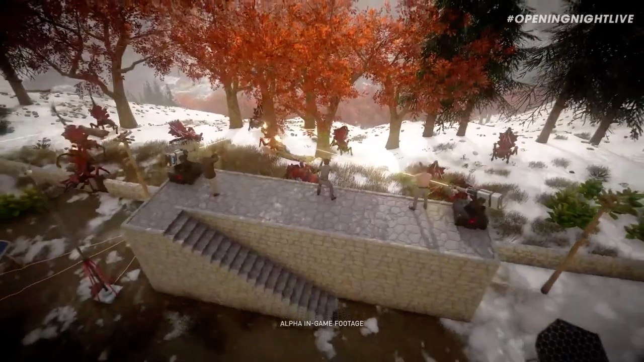Stranded Alien Dawn Reveal Trailer gamescom 2022