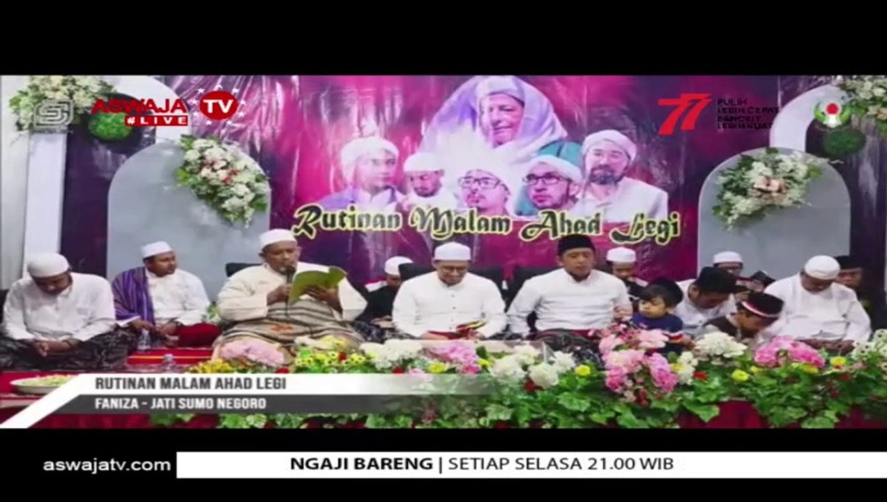 Rutinan Malam Ahad Legi Jati Sumo Negoro Di Ndalem Hababah Zaenab Binti Luthfi Bin Yahya