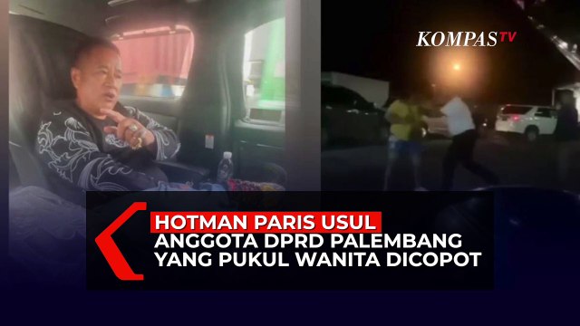 Hotman Paris Usul Anggota DPRD Palembang yang Pukul Wanita Dicopot