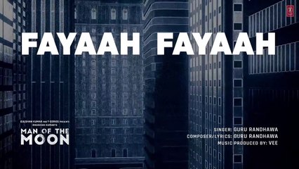 Guru Randhawa - Fayaah Fayaah - Audio - Man of The Moon  - 2022