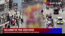 Finlandiya'da terör örgütü YPG/PKK yandaşları gösteri yaptı
