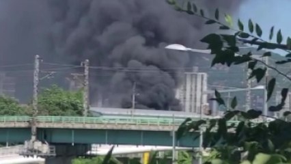서울 송정동 폐가전제품 재활용 센터에서 불...인명피해 없어 / YTN