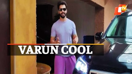 Varun Dhawan Flaunts His Cool Lavender Look