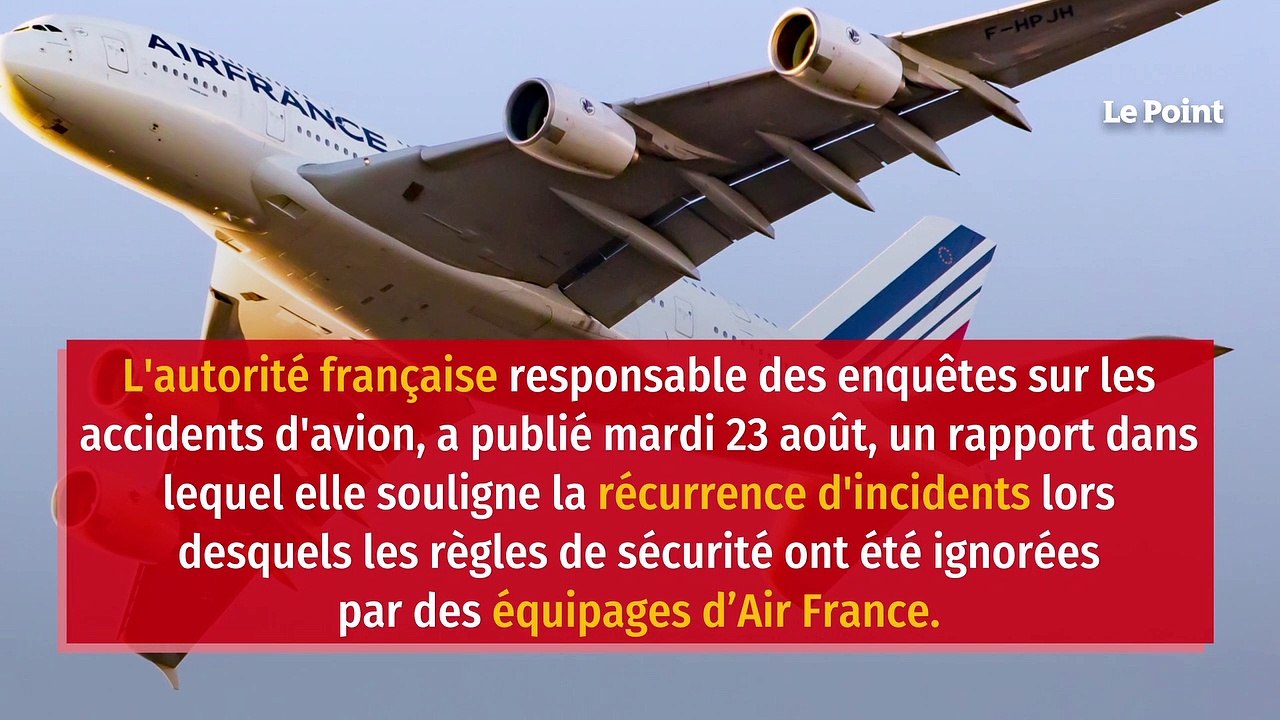 Air France : deux pilotes en viennent aux mains en plein vol