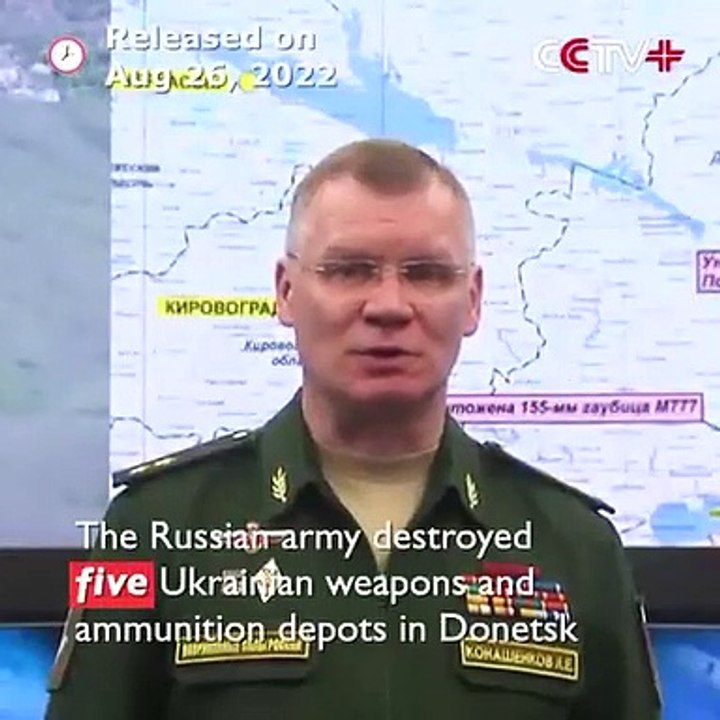 Russian Troops Destroy Ammunition Depots in Donetsk While Ukrainians Repel Attacks of Enemy