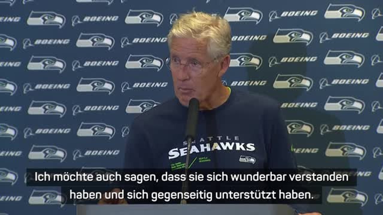 Carroll: Darum ist Geno Smith unser Quarterback