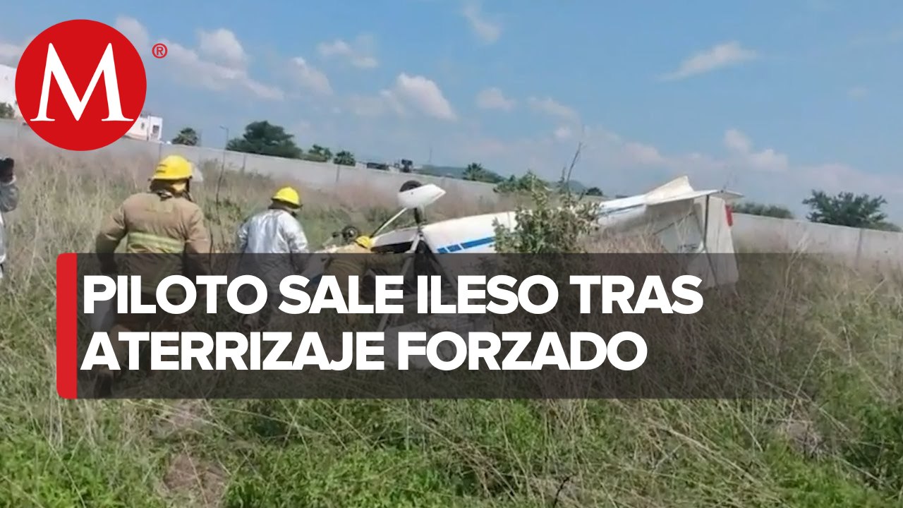 Cae aeronave en Xochutepec, Morelos
