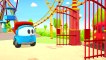 Bus cartoons for kids & the wheels on the bus kids' song!Leo the truck full episodes.