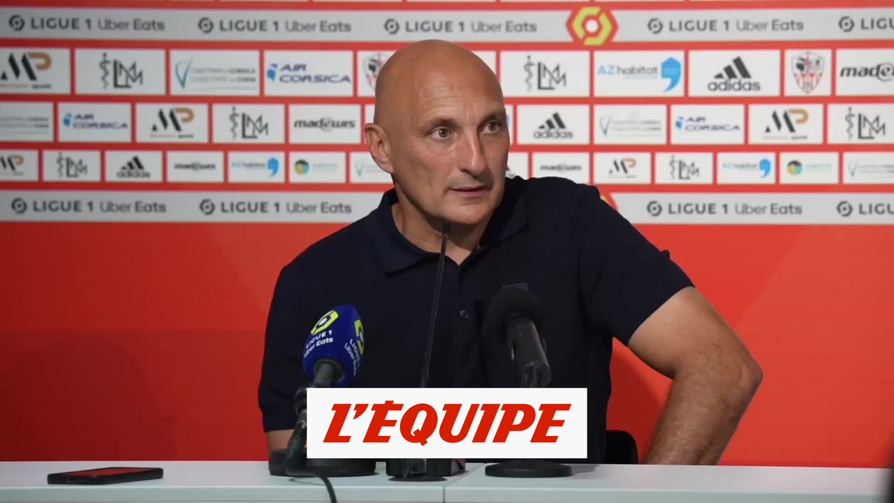 Pantaloni : «L'équipe a montré des choses intéressantes pour la suite» - Foot - L1 - Ajaccio