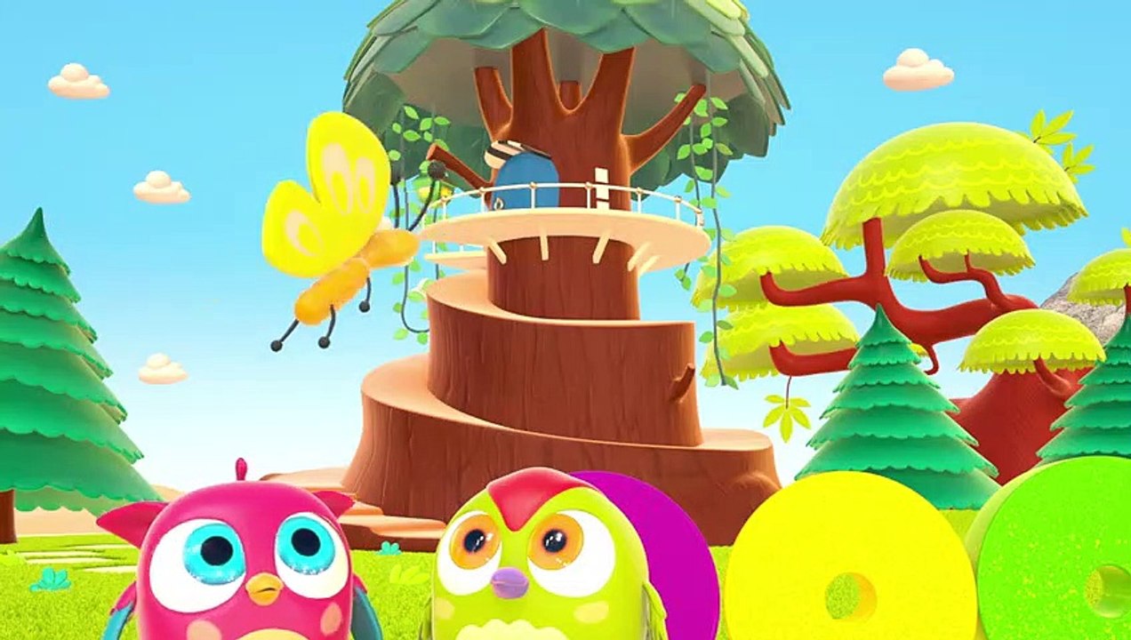Learn colors with cartoons. @Hop Hop the Owl & the toy Boat. Educational cartoons for babies.