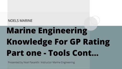 Engineering Tools | NOELS MARINE