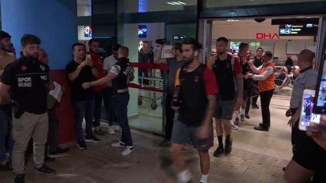 Trabzon haberleri! SPOR Galatasaray, Trabzon'a geldi