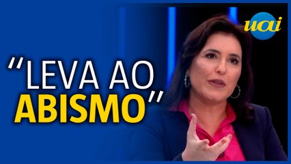 Tebet no JN: 'A polarização ideológica leva ao abismo'