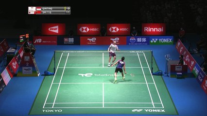Anthony Sinisuka Ginting and Shi Yu Qi took him to the Skill wire