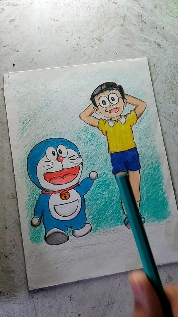 Doremon and Nobita drawing - video Dailymotion