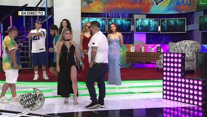 Fatal accidente de 'Nina' y 'Meme' en pleno programa