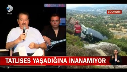 İbrahim Tatlıses o anları anlattı: Sağ çıktığıma şaşkınım