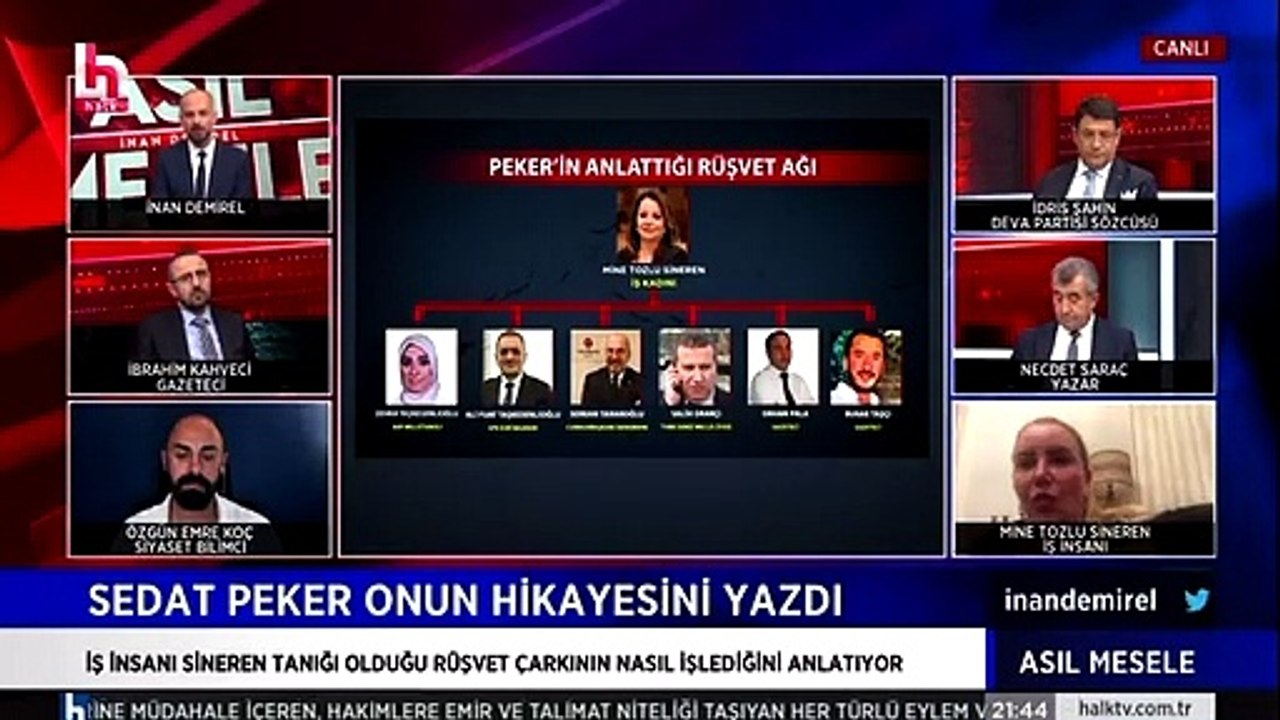 Peker'in iddialarının odağındaki Mine Tozlu Sineren'den açıklama