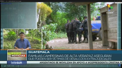 Guatemala: Comité de Desarrollo Campesino alerta sobre amenaza de desalojos extrajudiciales