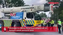 Hollanda'da kamyon sokak partisine daldı! 4 kişi hayatını kaybetti