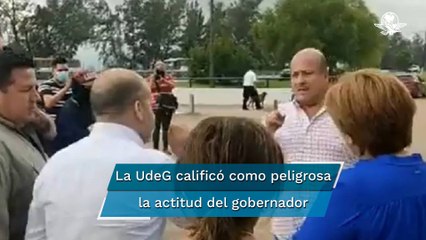 Universidad de Guadalajara rechaza amenazas del gobernador contra la rectora