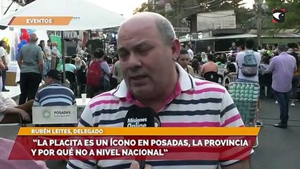 “La Placita es un ícono en Posadas, la provincia y por qué no a nivel nacional”
