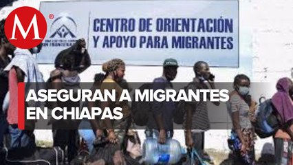 En Chiapas, aseguraron 82 migrantes en San Cristóbal de las Casas