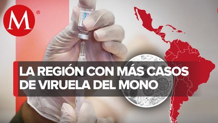América reemplaza a Europa como el continente con más casos de viruela símica