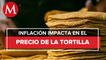 Familias mexicanas no dejan la tortilla pese a los altos precios