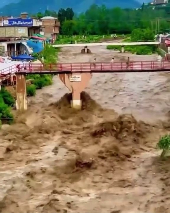 Flood in Pakistan.