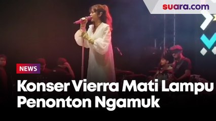 Listrik Mati Saat Konser Vierratale di Tumenggung Batam, Penonton Kecewa